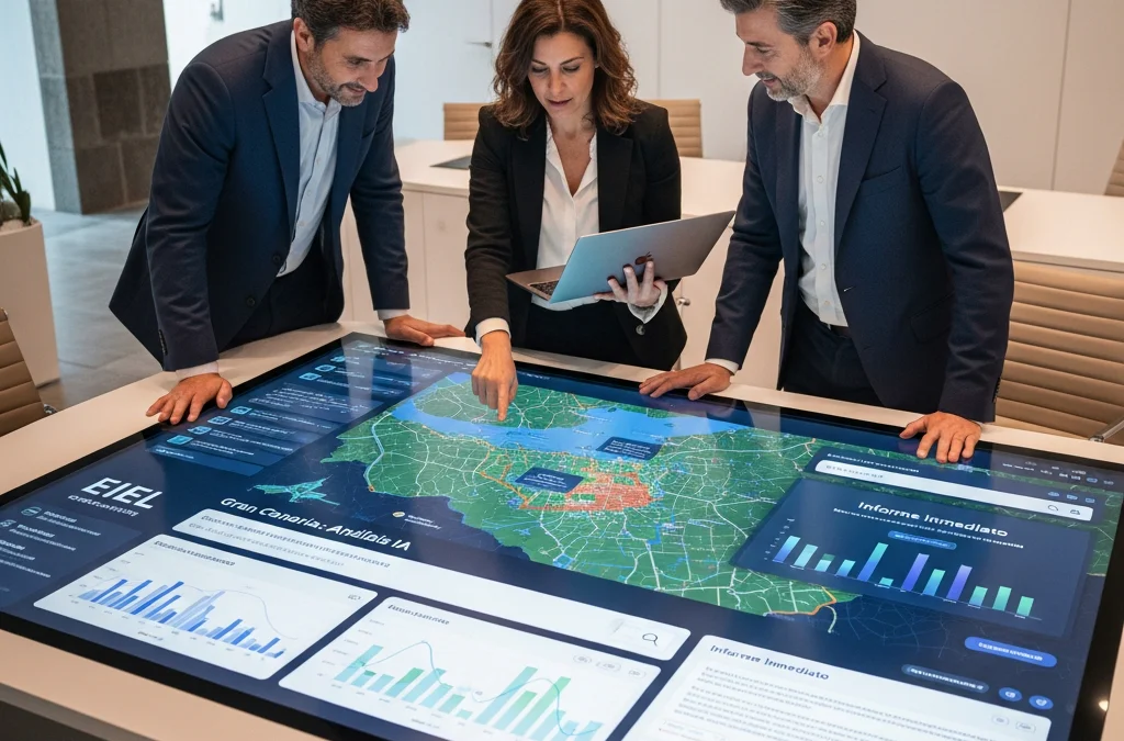 Gran Canaria experimenta con un sistema de IA para consultar y analizar la EIEL y mejorar la planificación municipal